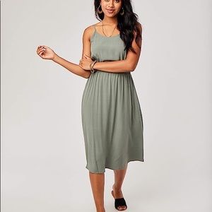 Carve designs open back midi dress